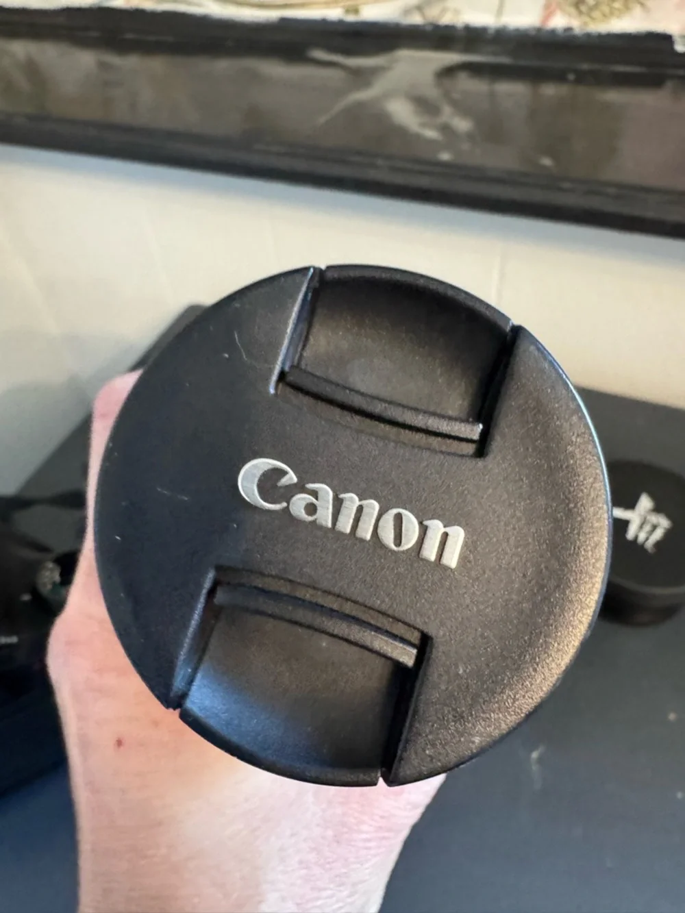 Canon Black Telephoto Zoom Lens with AF/MF Switch